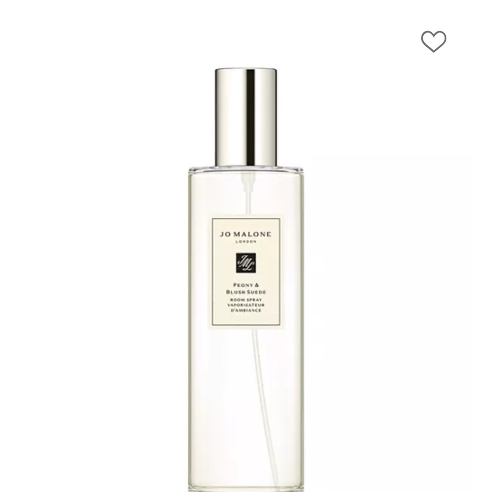 NWT Jo Malone Silver and Cream Fragrance Bottle Room Spray